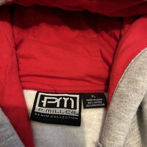 VTG Y2K P Miller Rap Hip Hop Sweatshirt Hoodie Oversized Baggy Master P No Limit - Picture 4 of 6